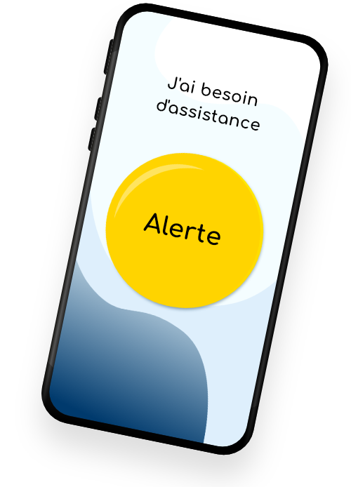 Application mobile Léa de Présence Verte - Téléassistnace géolocalisée 